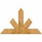 Ekena Millwork Saratoga Rough Sawn Timber Gable Bracket, Western Red Cedar, 48"W x 30"H x 4"D x 6"F, 15/12 Pitch GBW048X30X0406SAR00RWR - alternate 1